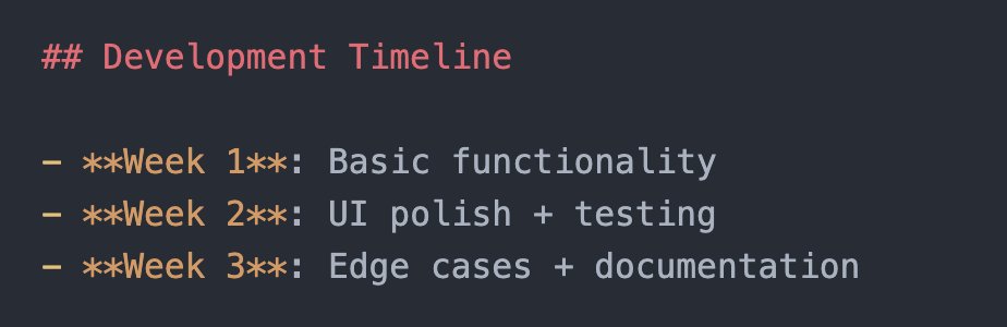 johnmpotter's tweet image. It's cute that AI still thinks of development timelines in terms of weeks