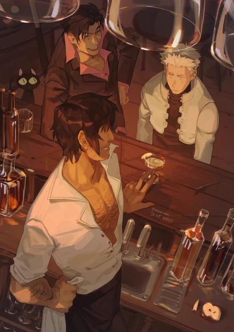 "drink up" #trigun #fanart
