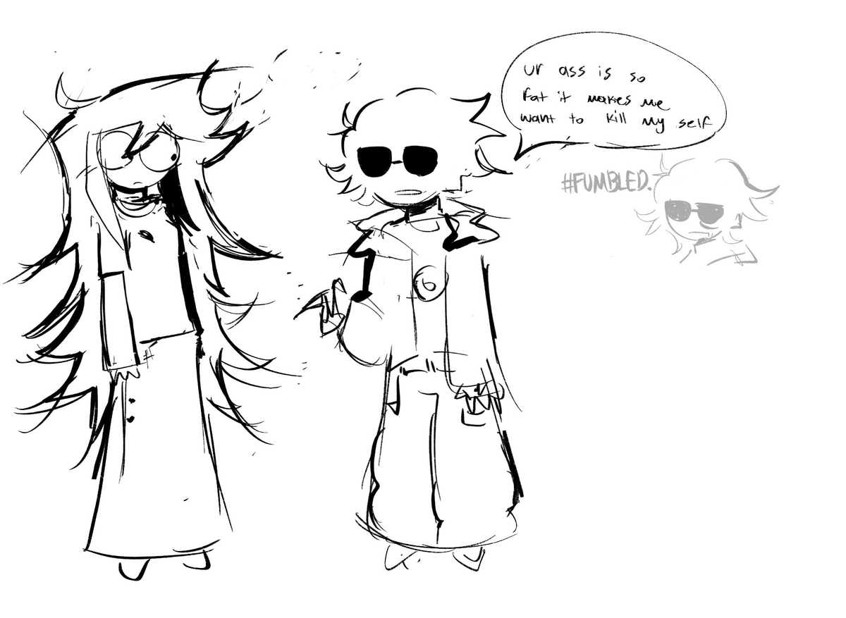 Davejad3's tweet image. Day 102 special guest --> @trntechgoddhead
#davejade #homestuck
