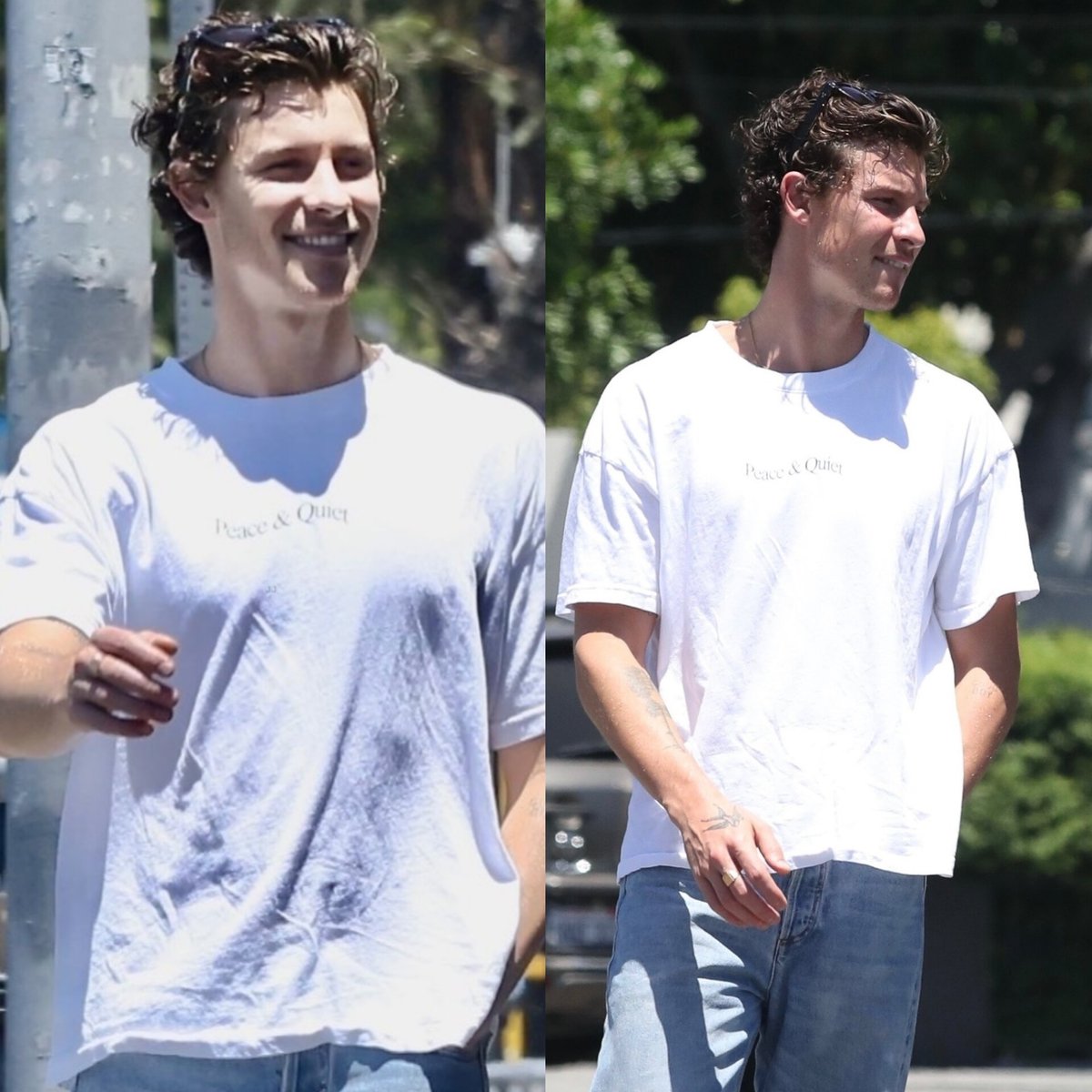 mediaTMU's tweet image. Shawn Mendes in LA