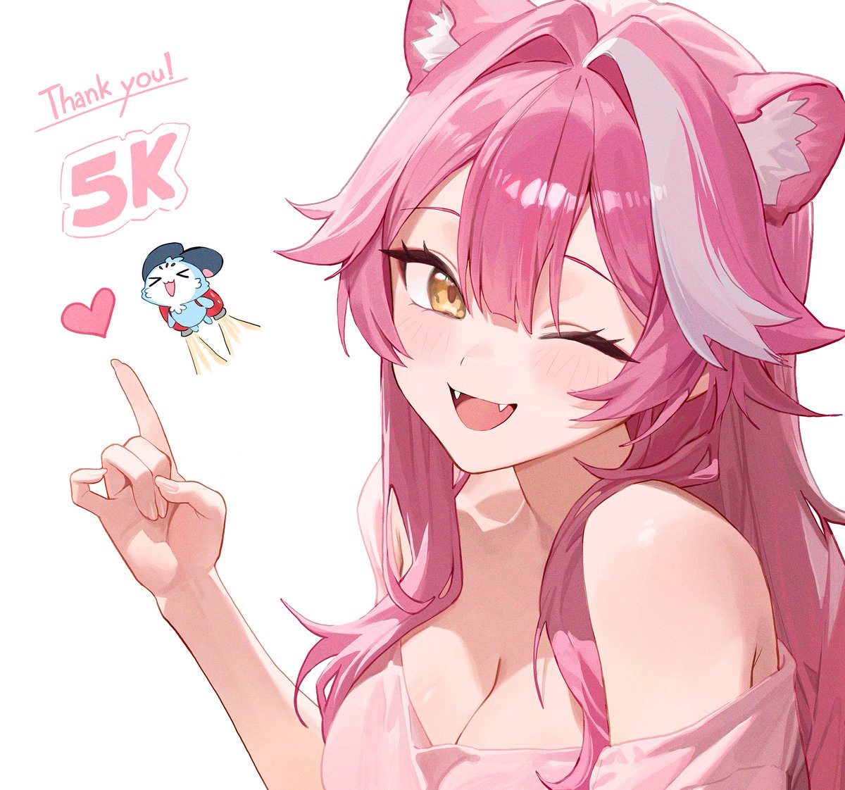 @omochiarts: RT by @raorapanthera: Thank you so much for 5K followers!!! May all Chattini have all the backpacks! #RaorArt