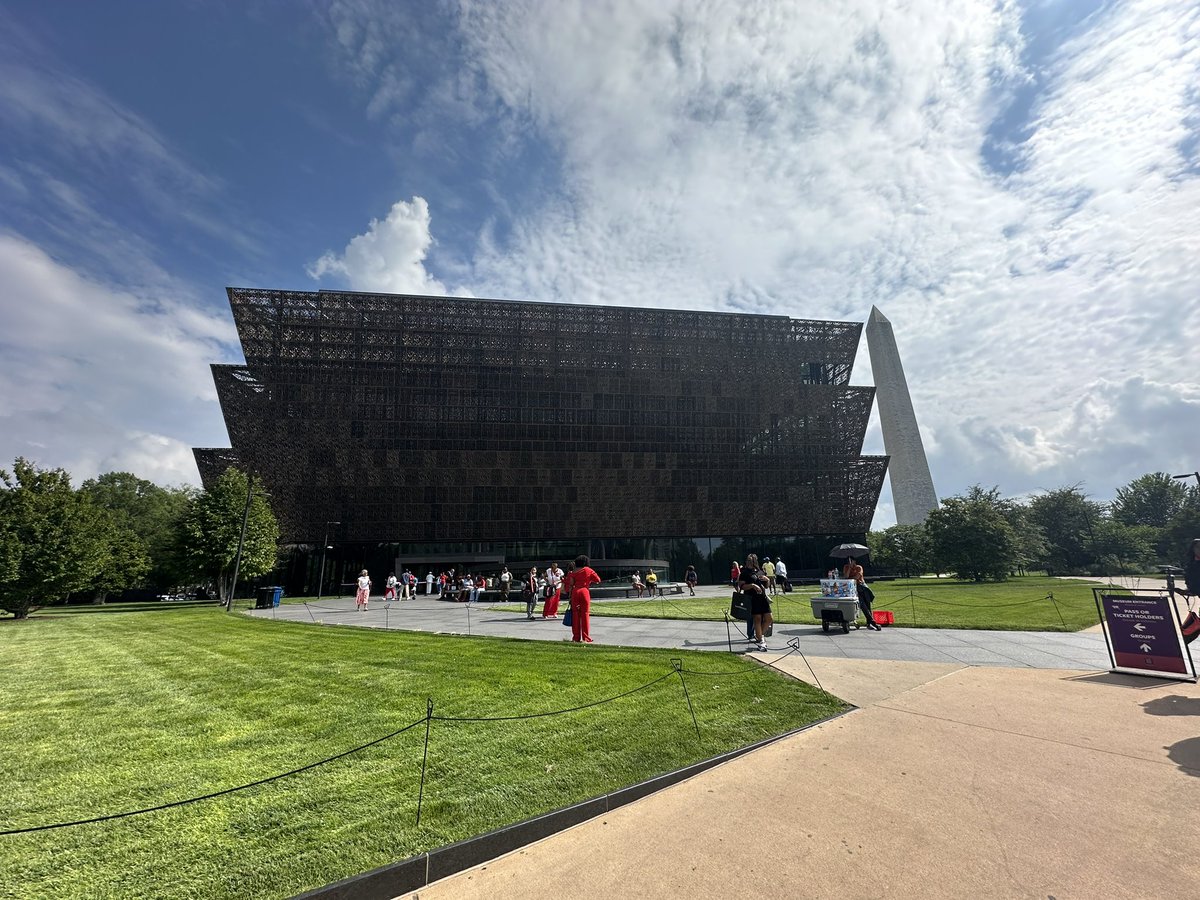 apmartino's tweet image. Today’s adventure. The wonderful African American Museum in DC.