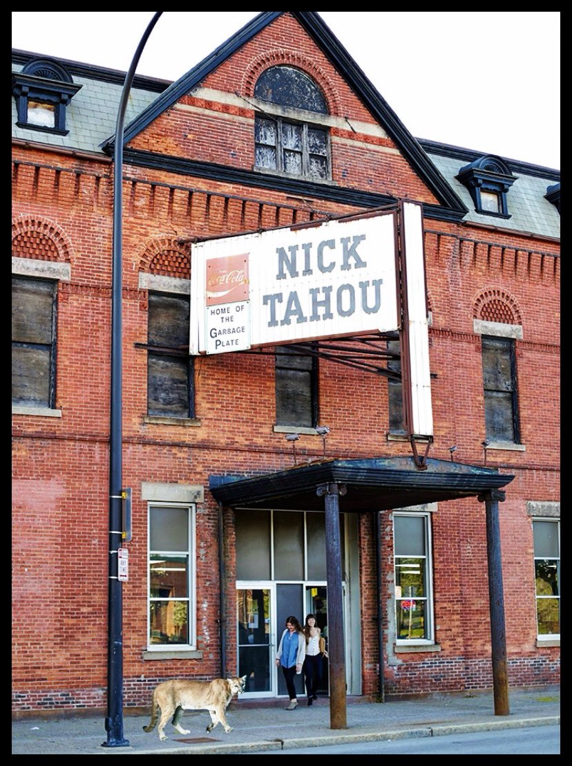 <a href="/Nick_Tahou_Hots/">Nick Tahou Hots</a> <a href="/WHAM1180/">NewsRadio WHAM 1180</a> 
She requested a last meal. Good choice #cougarplate