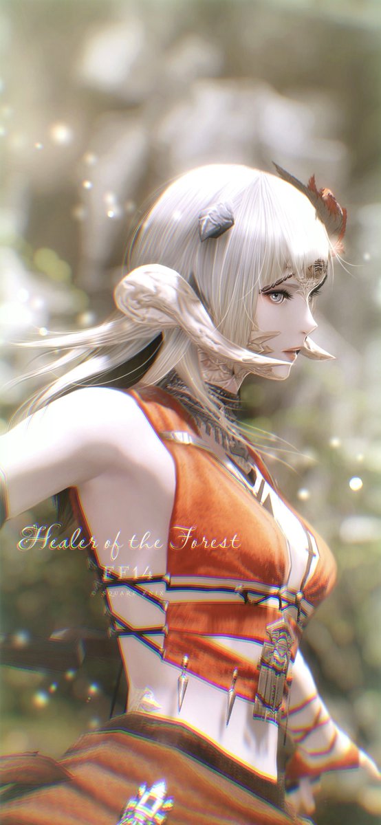 #FinalFantasyXIV #アウラ　🧡𓂃.◌𓈒𖡼𓂂
