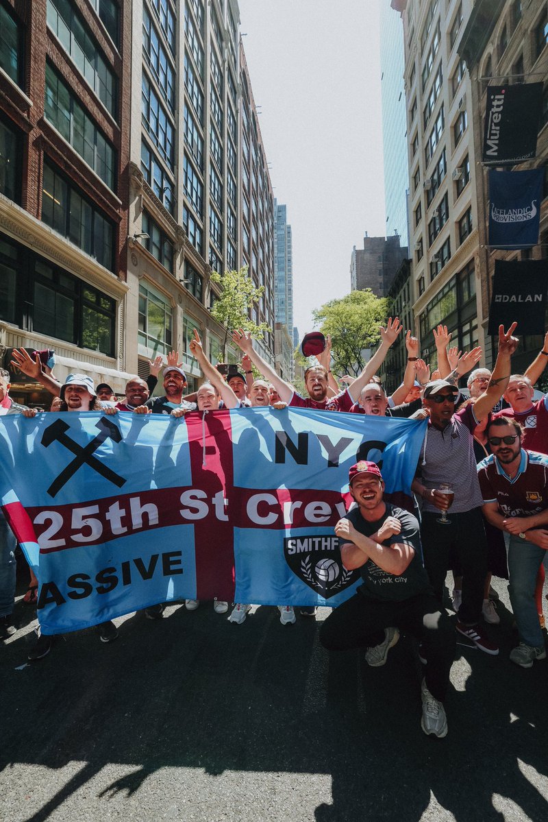 WestHam_US's tweet image. Imagine better energy you can’t.
See you in NYC in 16 days for the Summer Series🗽⚒️