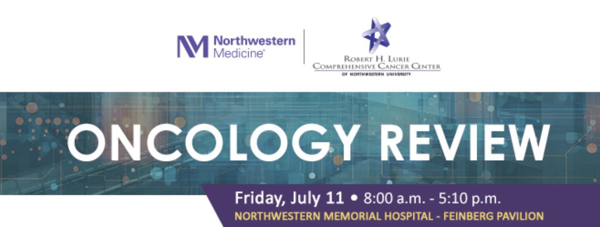 Lurie Cancer Center (@luriecancer) on Twitter photo Join us in person <a href="/LurieCancer/">Lurie Cancer Center</a> tomorrow, Fri. July 11, for our 2025 Oncology Review — a comprehensive summary of key research findings and emerging data in clinical care, presented by our experts. View the details & agenda and register now: cancer.northwestern.edu/events/profess… #CME Join us in person <a href="/LurieCancer/">Lurie Cancer Center</a> tomorrow, Fri. July 11, for our 2025 Oncology Review — a comprehensive summary of key research findings and emerging data in clinical care, presented by our experts. View the details & agenda and register now: cancer.northwestern.edu/events/profess… #CME