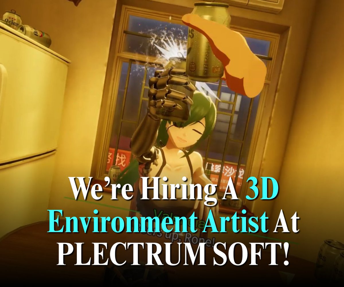 We've decided to re-open applications for the 3D Environment Artist role. This is your chance to apply if you haven't!
 
We’re looking for someone with strong experience in creating 3D anime-style art.

Ideally, you’re passionate about classic anime like Ghost in the Shell and