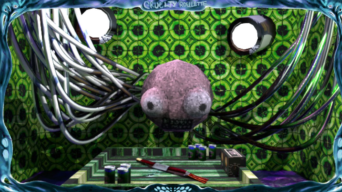 introducing my new blood chilling gambling action game called
CRUELTY ROULETTE
inspired by the likes of
-final fantasy x
-wing commander
-ultima 12

can you survive when the stakes are both life, death and MONEY?
wishlist on smoke and scratch dot oi