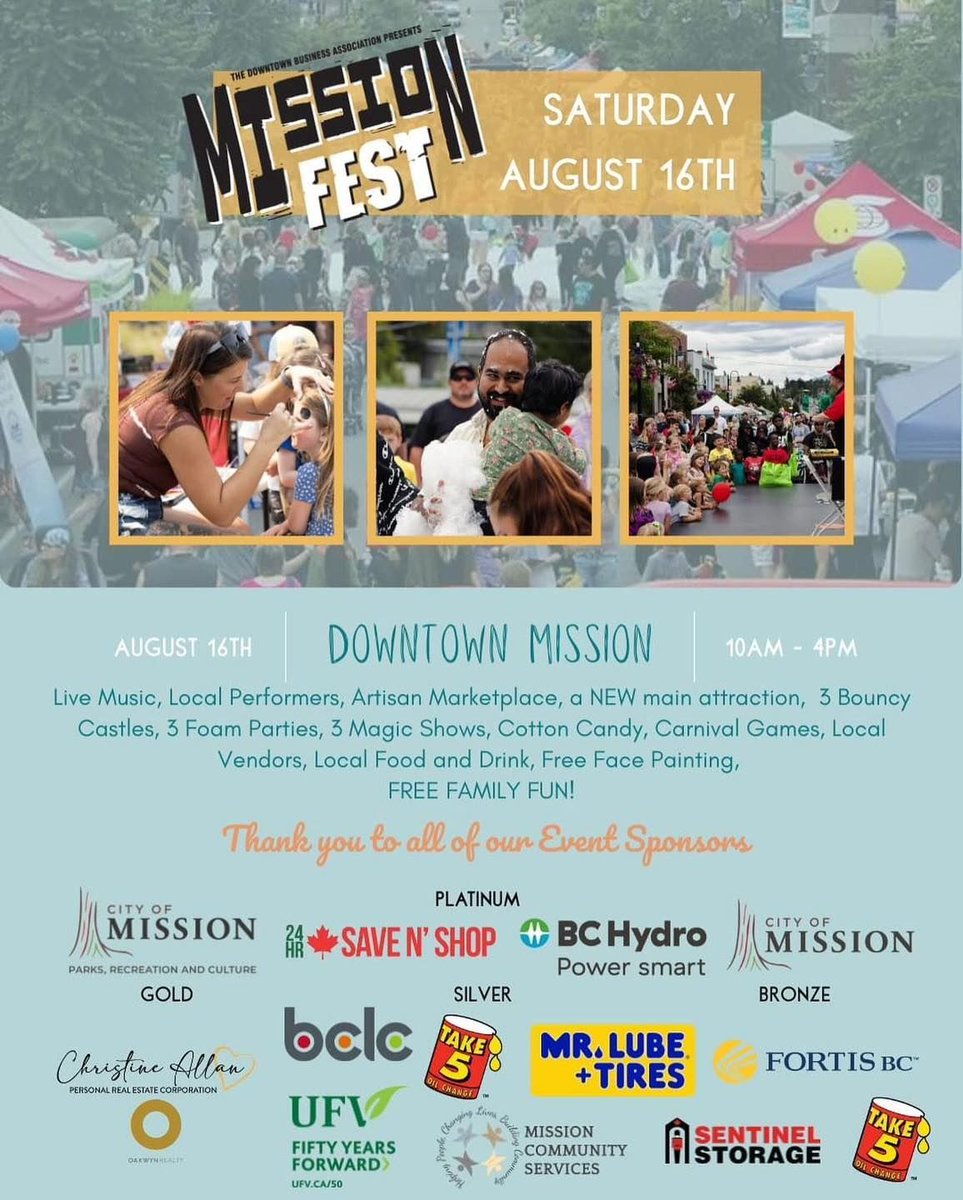 It is worth noting that almost every free event anywhere in the Lower Mainland is somehow connected to a BIA; they either produced it or partnered on it, or somehow made it happen.

When you think your City is doing something cool, chances are it's your BIA!