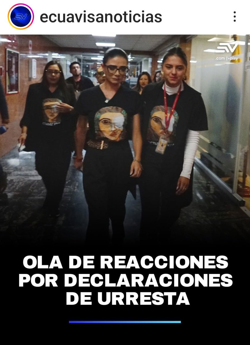 Urresta dice que ella llegó al correísmo por sus luchas sociales y NO "por favores sexuales" Boom! 💣 
Oé <a href="/LuisaGonzalezEc/">Luisa González</a> tienes algo que decir ante esta declaración?
Esperamos tu respuesta 😉