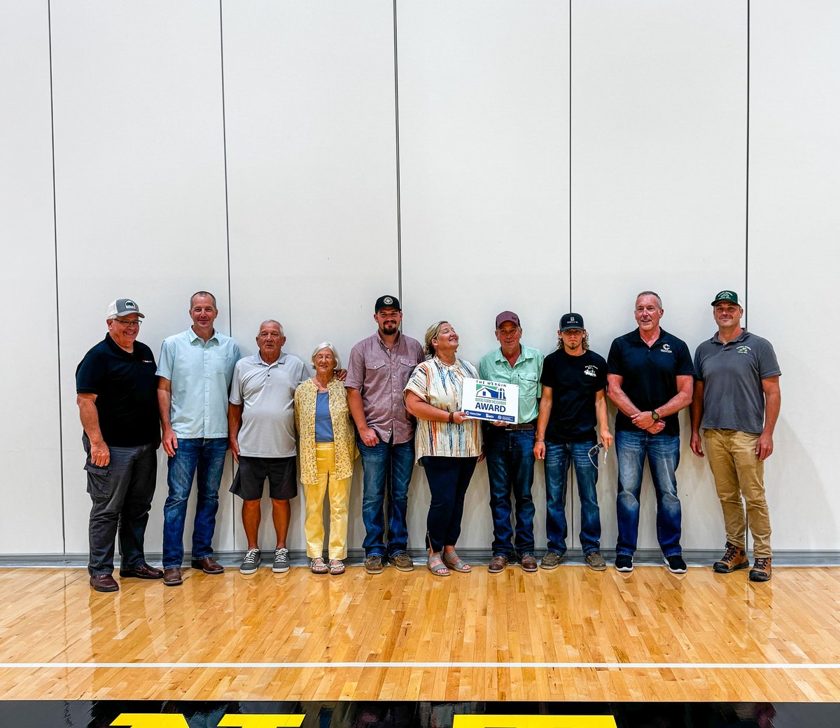 It was a great day to present the Good Farm Neighbor Award to Chad &amp; Becky Stripe!
“The farm, rooted in a legacy that began with Gary’s father, raises corn, soybeans, hay, &amp; silage, alongside a cow-calf operation...."
🔗bit.ly/GFNStripe
