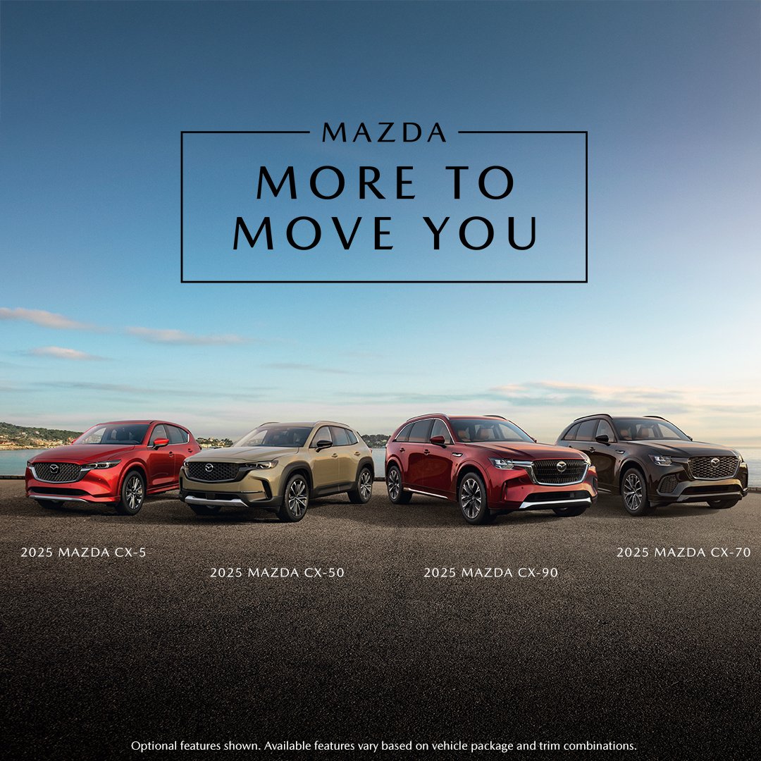 More of what moves you. Mazda Summer Sales Event just dropped. Visit your local Mazda Dealers now.