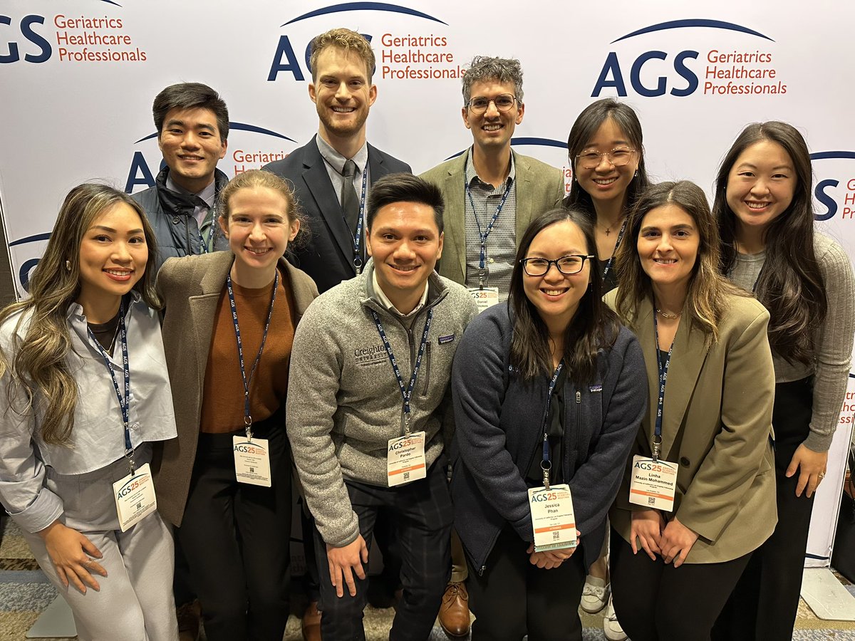 DOM_UCLA's tweet image. We’re highlighting the exceptional work of our geriatrics fellows at the American Geriatrics Society annual meeting! Explore their research on dementia screening, patient education, and elder care quality here: uclahs.fyi/4nzAHnB