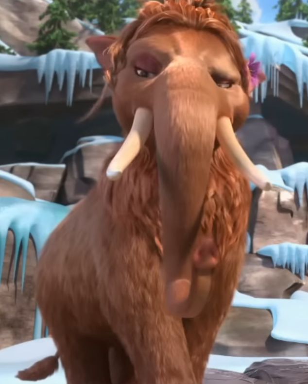 She didn't hang out with Drake in Ice Age 4?