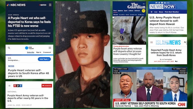 University of Hawaii at Manoa (@uhmanoa) on Twitter photo .<a href="/UHMLawSchool/">Hawaiʻi's Law School</a> alumnus Danicole Ramos and the UH Mānoa Refugee & Immigration Law Clinic are leading a nationally spotlighted case involving deported U.S. Army veteran Sae Joon Park ➡️ bit.ly/4kAs1dZ <a href="/UHAlumni/">U of Hawai‘i Alumni</a> .<a href="/UHMLawSchool/">Hawaiʻi's Law School</a> alumnus Danicole Ramos and the UH Mānoa Refugee & Immigration Law Clinic are leading a nationally spotlighted case involving deported U.S. Army veteran Sae Joon Park ➡️ bit.ly/4kAs1dZ <a href="/UHAlumni/">U of Hawai‘i Alumni</a>