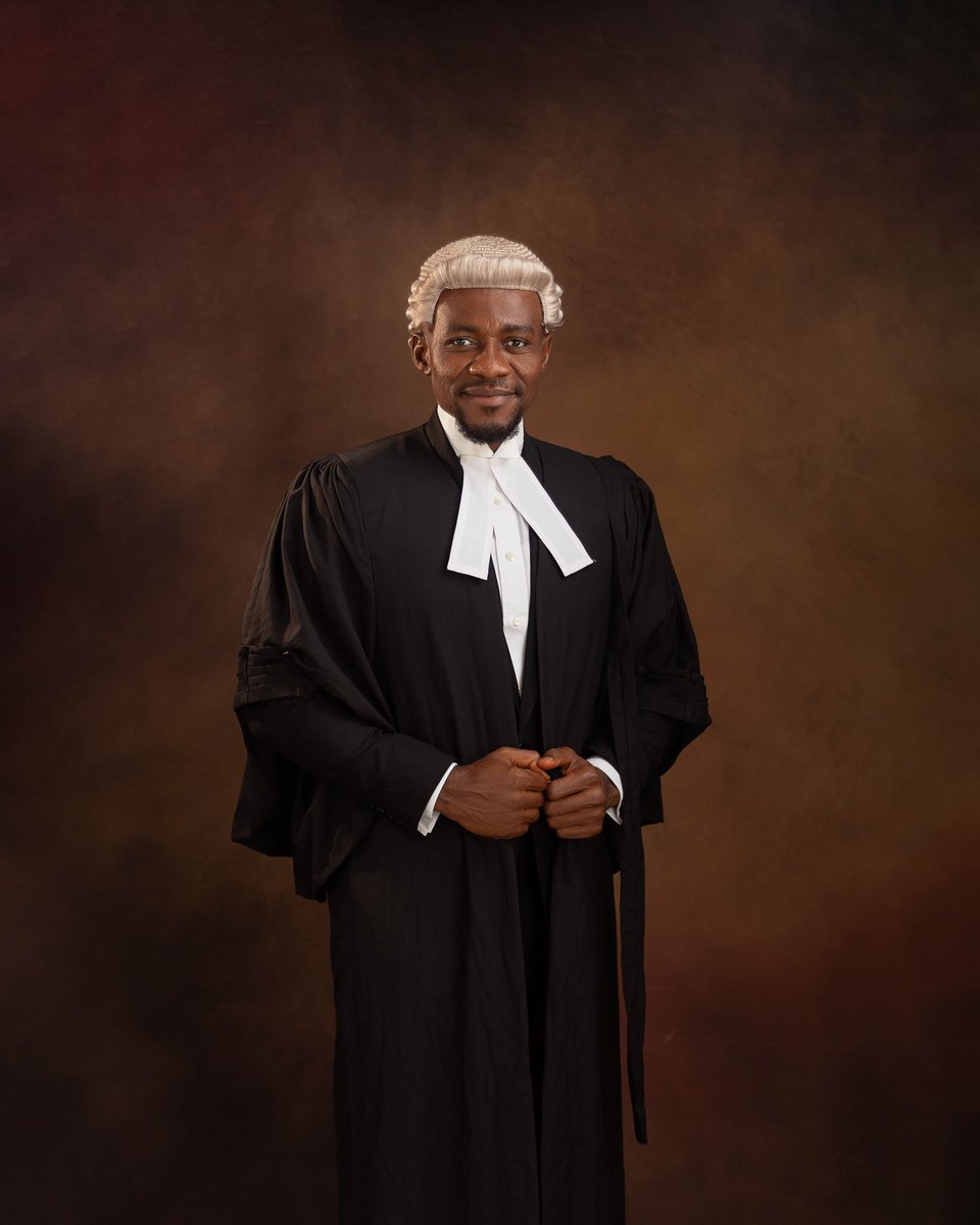 SandyChrist2's tweet image. 10 - 07 - 2025 

Introducing 

C.C. AJAH Esq.
LL.B (First Class), B.L (First Class) 
Barrister and Solicitor of the Supreme Court of Nigeria. 

It's been a long time coming.
Welcome to a new era 🥃
