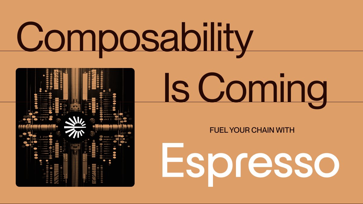 uykusuztrader (@uykusuztrader) on Twitter photo Az önce spacede <a href="/EspressoSys/">Espresso ☕️</a>'nin çok yakında Kaito'ya geleceği söylendi. Ayrıca 3. çeyrekte TGE'si olacağı da söylendi.
Espresso foundation'ın launch ettiği The Composables NFT koleksiyonunun flooru şu anda 0.358 ETH bence gayet iyi. 2 hafta önce yaklaşık 0.17 ETH civarındaydı. Az önce spacede <a href="/EspressoSys/">Espresso ☕️</a>'nin çok yakında Kaito'ya geleceği söylendi. Ayrıca 3. çeyrekte TGE'si olacağı da söylendi.
Espresso foundation'ın launch ettiği The Composables NFT koleksiyonunun flooru şu anda 0.358 ETH bence gayet iyi. 2 hafta önce yaklaşık 0.17 ETH civarındaydı.