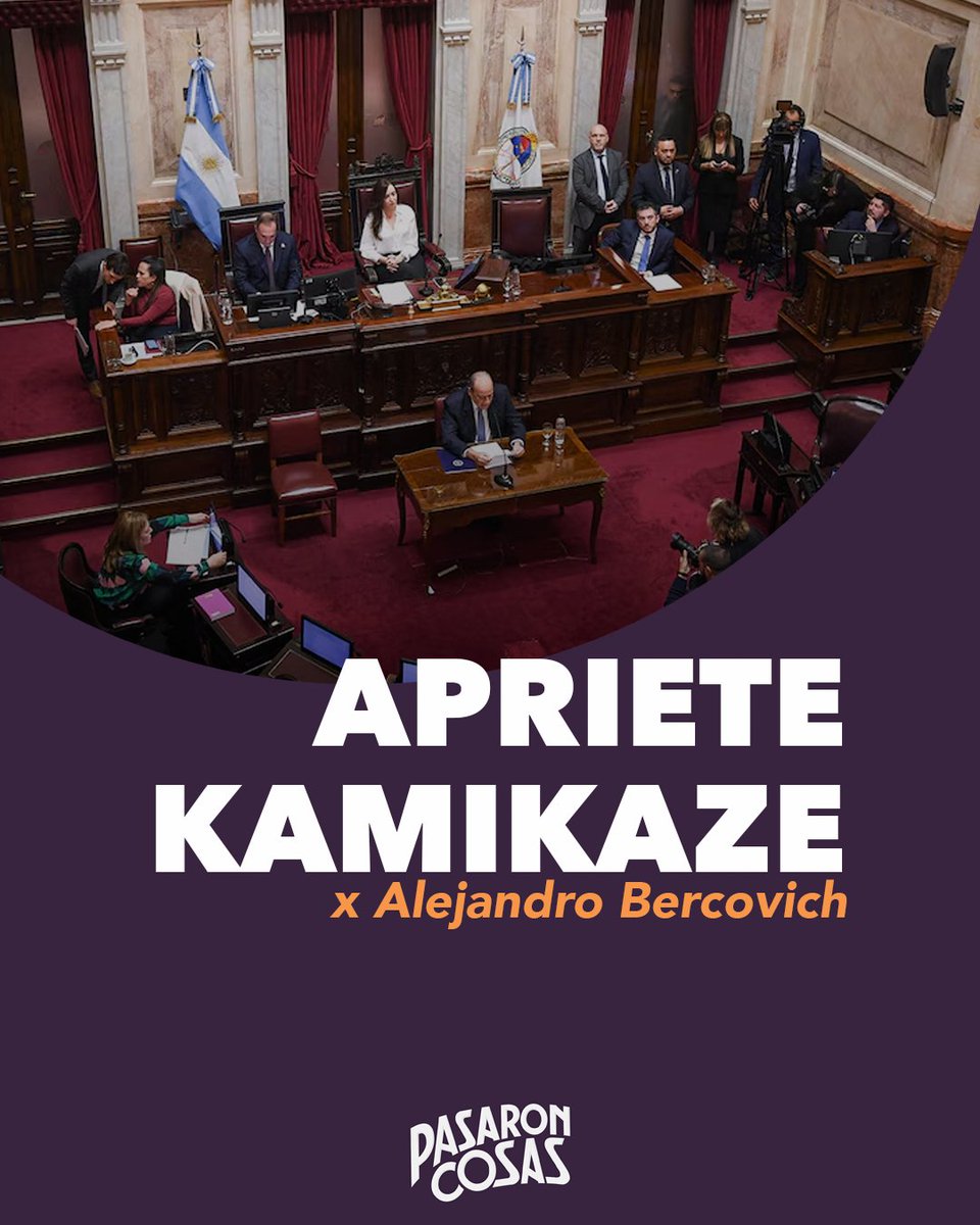 Pasaron Cosas🤷♀️🤷♂️ (@pasaroncosas899) on Twitter photo EDITORIAL | "Apriete kamikaze", por <a href="/aleberco/">Alejandro Bercovich</a>
🔗Miralo acá youtube.com/watch?v=0qKruf… EDITORIAL | "Apriete kamikaze", por <a href="/aleberco/">Alejandro Bercovich</a>
🔗Miralo acá youtube.com/watch?v=0qKruf…