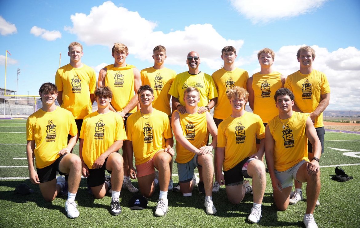 Cruz Rubio (@cruzarubio) on Twitter photo Earned. Not given. 
Congratulations to each Top 12 member on earning the most coveted shirt in Long Snapping. 
#RubioFamily #ToeTheLine #TOP12 Earned. Not given. 
Congratulations to each Top 12 member on earning the most coveted shirt in Long Snapping. 
#RubioFamily #ToeTheLine #TOP12
