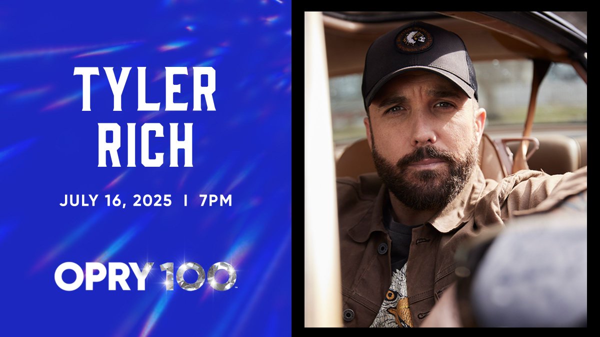 Tyler Rich (@tylerrichmusic) on Twitter photo Always a good day when you get to announce an <a href="/opry/">Grand Ole Opry</a> performance! Come see us next Wednesday the 16th! If you can't make it in person, you can always listen from home on @wsmradio! wsmradio.com/listen-live #nashville #grandoleopry #opry Always a good day when you get to announce an <a href="/opry/">Grand Ole Opry</a> performance! Come see us next Wednesday the 16th! If you can't make it in person, you can always listen from home on @wsmradio! wsmradio.com/listen-live #nashville #grandoleopry #opry