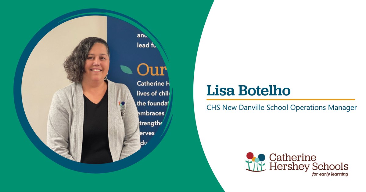 🌟 Employee Spotlight 🌟

Meet Lisa Botelho, our School Operations Manager at CHS New Danville!

With a career in ECE spanning 30 years, she was driven to CHS because of the mission to empower both children and families.

🔗 Join the CHS New Danville team: bit.ly/3DIz3tc
