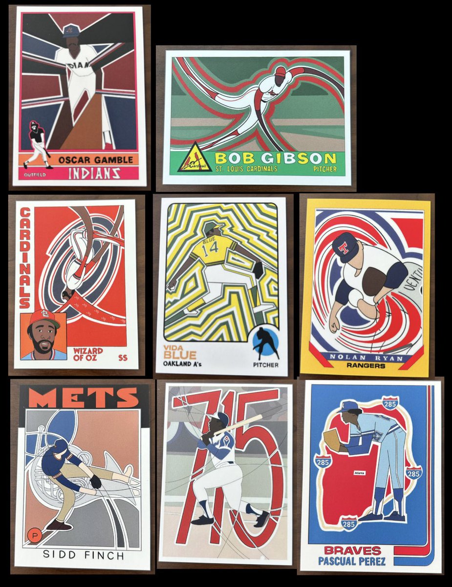 The card shop is open for the first time in a while. New cards and plenty of old ones. 

Use code FREE10 for free shipping on orders of $10 or more.

idrawbaseballcards.bigcartel.com