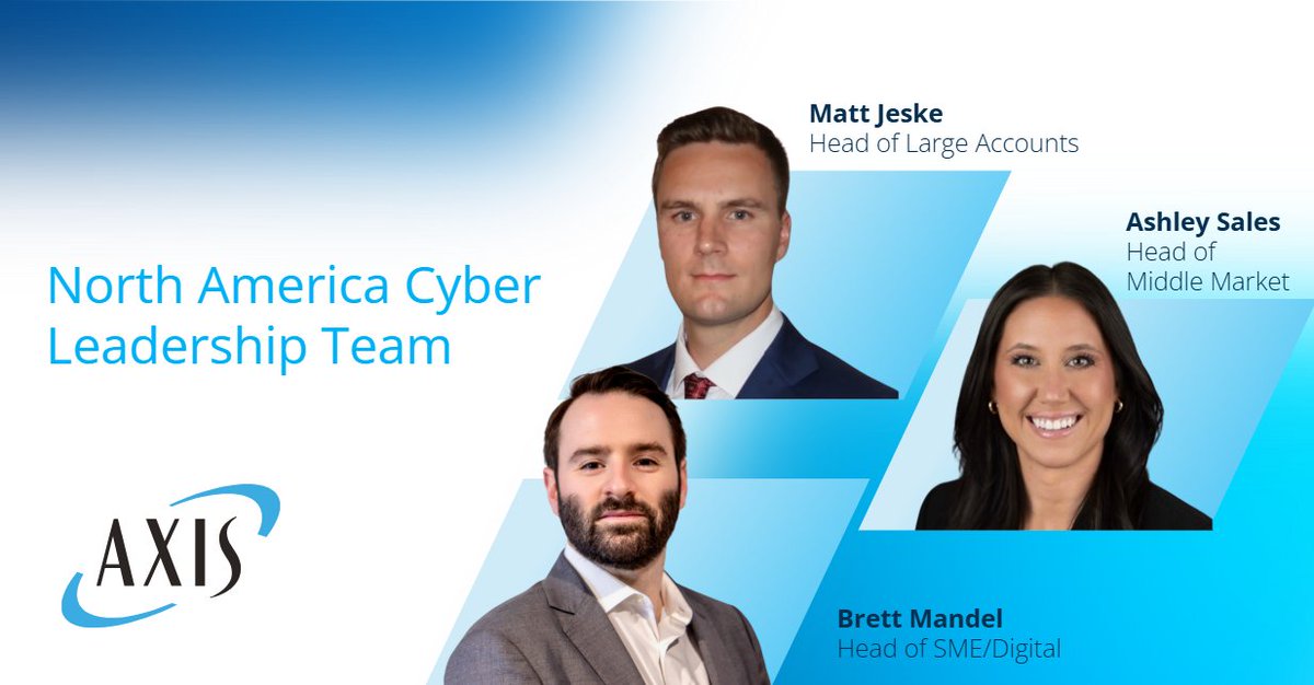 As part of #AXIS’s ongoing commitment to delivering exceptional service and solutions to our broker partners and clients, we’re pleased to announce the next phase in the evolution of our North America Global Cyber &amp; Technology team.

Under the leadership of Pete Smith, recently