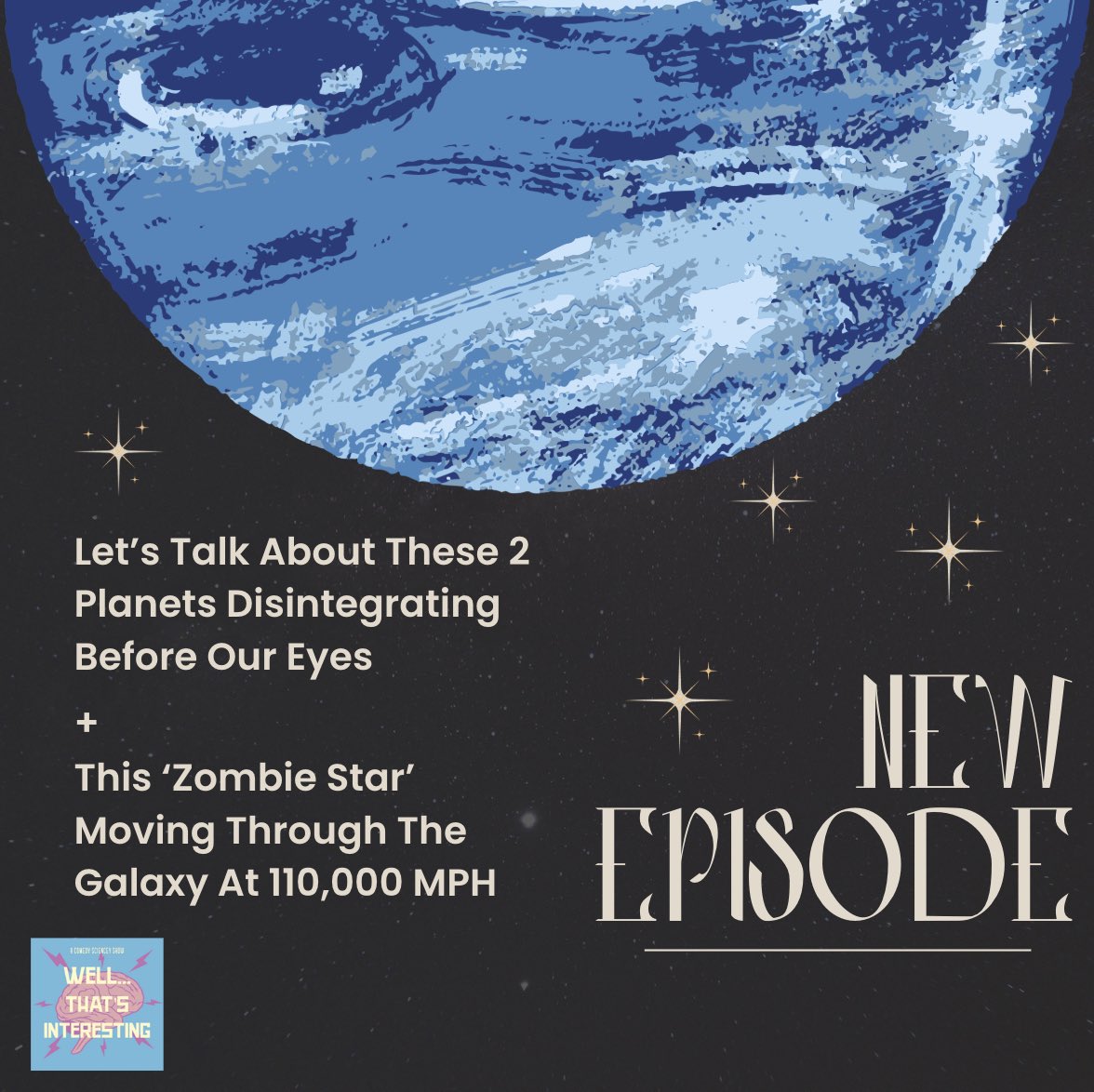 wti_pod's tweet image. Babes!!🚨Let’s Talk About These 2 Planets Disintegrating Before Our Eyes + This ‘Zombie Star’ Moving Through The Galaxy At 110,000MPH
Space can be a violent place, but even this is crazy. Join me.
open.spotify.com/episode/6ZF2AI…