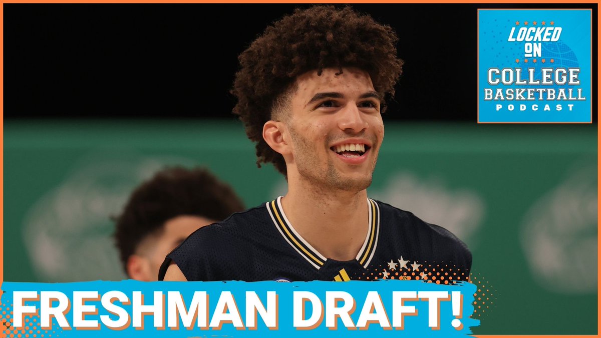 On today's episode with <a href="/isaacschade/">Isaac Schade</a> &amp; <a href="/LeifThulin/">Leif Thulin</a>:

🏀Freshman Draft! - Get to know the incoming crop of freshmen
🏀Draft a starting 5
🏀Draft 1 bench player
🏀Draft 1 head coach at a new school

LINKS
🎙️:lockedonpodcasts.com/podcasts/locke…
📺:youtube.com/live/fw7lw8Kp5…

#LockedOn