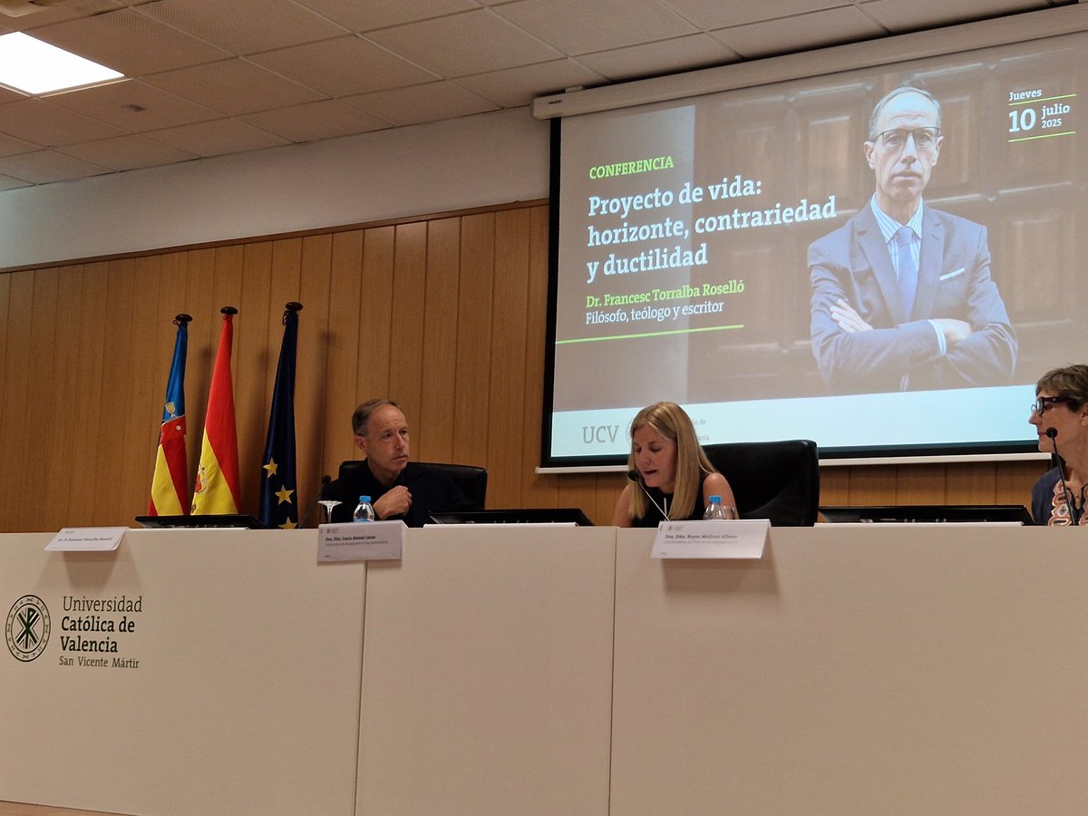 José Manuel Pagán (@josempaganag) on Twitter photo Gracias <a href="/f_torralba/">Francesc Torralba</a> por recordarnos la importancia de acompañar a nuestros jóvenes, de ayudarles a discernir, a descubrir su proyecto, su misión; por recordarnos la necesidad de contemplar como posibilidad el fracaso, la contrariedad; por animarnos a trabajar con ellos la Gracias <a href="/f_torralba/">Francesc Torralba</a> por recordarnos la importancia de acompañar a nuestros jóvenes, de ayudarles a discernir, a descubrir su proyecto, su misión; por recordarnos la necesidad de contemplar como posibilidad el fracaso, la contrariedad; por animarnos a trabajar con ellos la