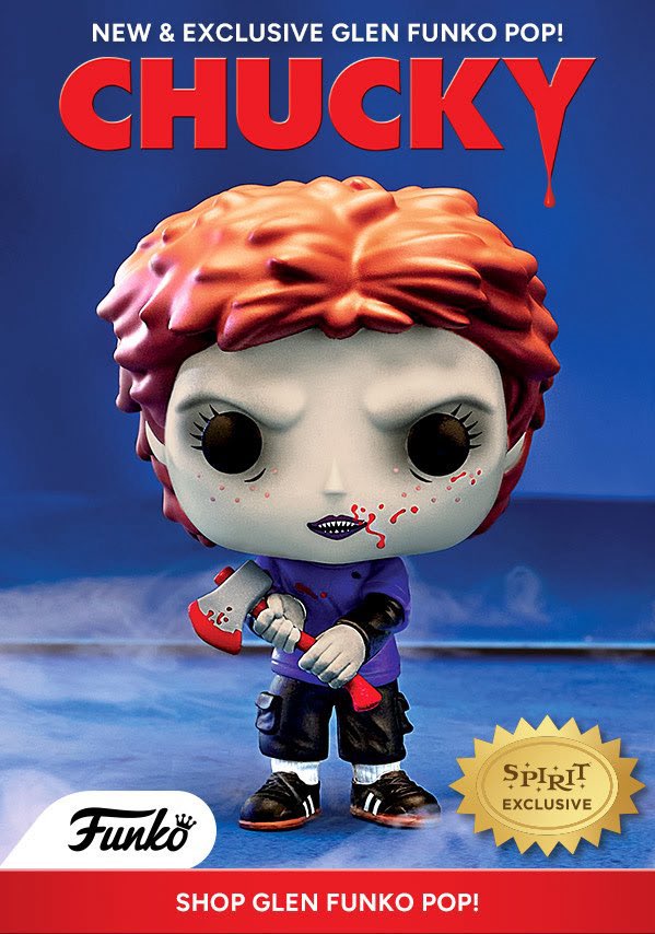FunkoPOPsNews's tweet image. Now live! Spirit Halloween exclusive Glen Funko POP! Currently sold out on the F Shop ~ code WSIIHRX5M2
   Linky ~ fnkpp.com/SHGlen
#Ad #Glen #Chucky #FPN #FunkoPOPNews #Funko #FunkoPOP