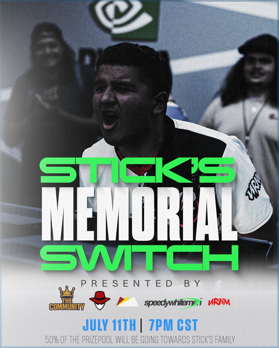 🤍 3v3 BO6 SND SOLO SIGN UP  <a href="/StickJG/">Justin</a> MEMORIAL SWITCH 🤍

💰GTD + ENTRIES + SPINS 
📆 FRIDAY @ 8:00PM EST
💰$10 ENTRY (50% OF POT DONATED TO GO FUND ME) gofundme.com/f/funeral-fund…
♻️RT FOR A CHANCE @ FREE ENTRY

🚨COMMENT FOR SPOT ‼️