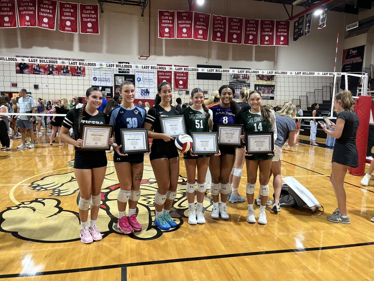 VbPatriots's tweet image. 2025 MAC North vs South All Star Match 🌟 Congratulations to Mary Olivia Barnes for representing the North! We are proud of you!