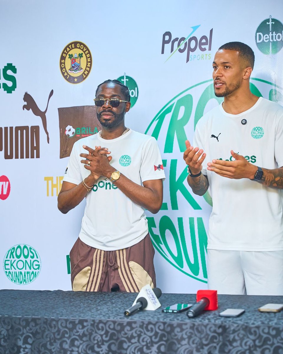 The whole of Lagos came out last month for BFA and the Trust Ekong Foundation. 

The Lagos State Governor was present, along with Zlatan, Ebuka, and many other top personalities.