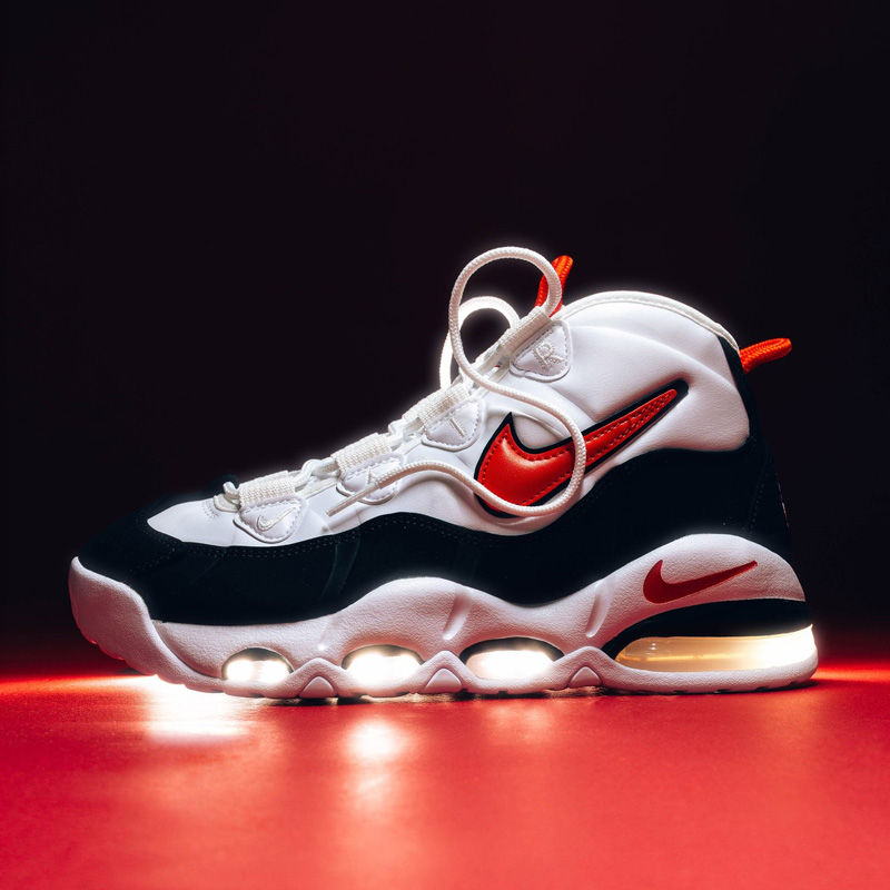 国内配送 NIKE AIR MAX UPTEMPO '95 WHITE/UNIV RED-BLACK NIKE Air Max Uptempo '95 CK0892 101 - Shiekh