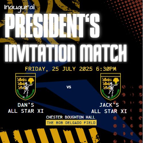 NOMADS! The new season KOs with the President's Invitational Match as teams selected by Dan &amp; Jack Delgado face off! Plus, our first team pitch will be officially named "The Bob Delgado Field" so don't miss this historic start to the season! #ChesterNomads #BobDelgadoField