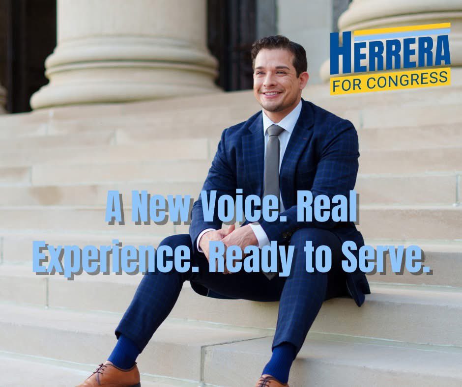 Herrera4House's tweet photo. I’m ready to serve the people of Missouri. That means showing up, listening, &amp; putting your needs first. I’ll fight to lower the cost of living, protect access to healthcare, and bring real accountability. https://t.co/JDfE8yPfP4 https://t.co/sUXE5bKG0I