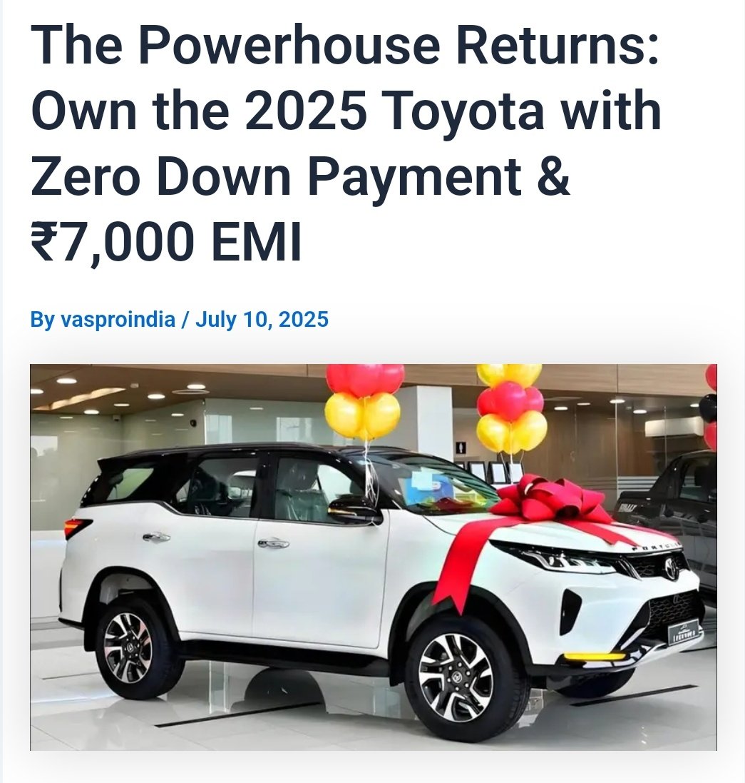 pathiseenu's tweet photo. @Toyota_India how come such a beauty available on that low price...#loveroffortuner #fortuner https://t.co/vx60SPGh9w