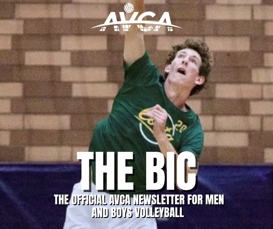 AVCAVolleyball's tweet image. Check out the new issue of “The BIC,” including:
>>AVCA Boys HS Awards
>>New Conference Members in MPSF and GLVC
>>Frontier H.S. in New York plans outdoor match
>>and more!
avca.org/blog/the-bic-2…
#WeAreAVCA #NCAAMVB #NAIAMVB