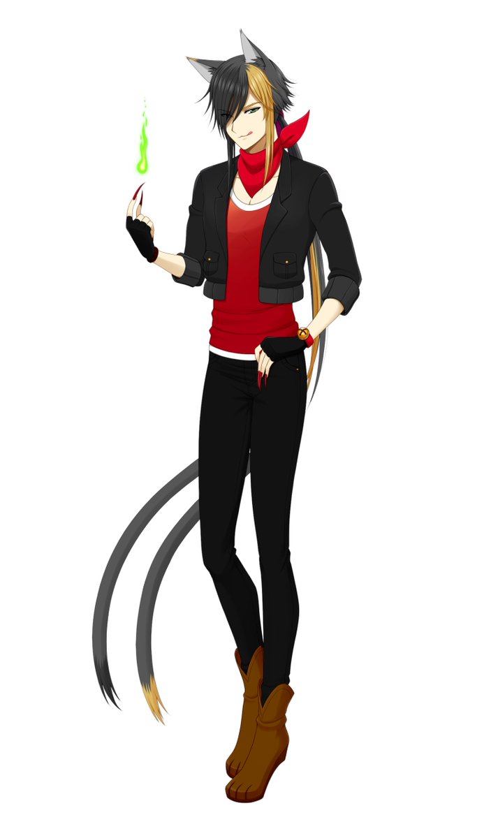 AkiJaline's tweet image. No tengo  nuevos dibujos para mostrar, pero sí el primer diseño de mi oc Hiroaki 🐱⛩️

I don&apos;t have new art to show, but the first design of my oc Hiroaki instead 🐱⛩️

#characterdesign #originalcharacter #nekomata