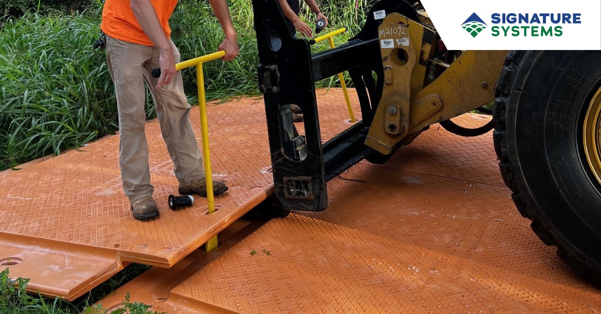 Facing aging infrastructure, extreme weather, and updated safety protocols? Signature Systems delivers durable, efficient ground protection solutions to help you manage emergency repairs with confidence &amp; meet today’s environmental challenges.

hubs.li/Q03w5wdx0

#Utility
