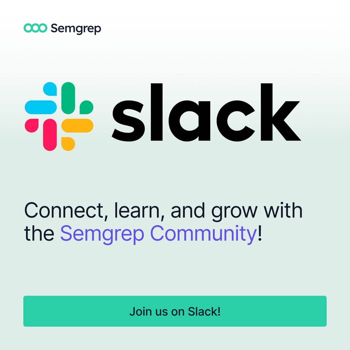 semgrep's tweet image. Need help with Semgrep or have questions about best practices and implementation? Our Slack community is here for you! With over 4,000 active members, you’ll find plenty of guidance and support.
💻 Whether you're troubleshooting, sharing insights, or learning from others, our…