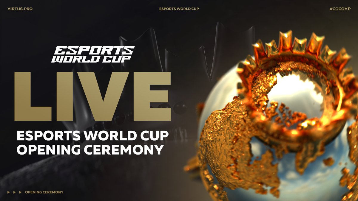 The Esports World Cup Opening Ceremony is LIVE 🔥

Get ready for Post Malone on stage, the first live performance of the official EWC 2025 song «Til My Fingers Bleed», and a firework show that’ll light up Riyadh ⚡️

Don’t miss the start of something legendary — join the stream