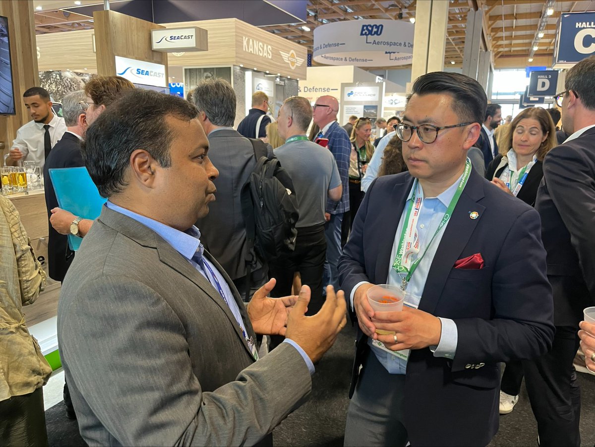 SeattlePartners's tweet image. Greater Seattle showcased its global aerospace leadership and collaborative spirit at the 55th International Paris Air Show. greater-seattle.com/2025/07/07/gre…
First Photo credit: © Rémy Michelin
#Aerospace #ParisAirShow #EconomicDevelopment