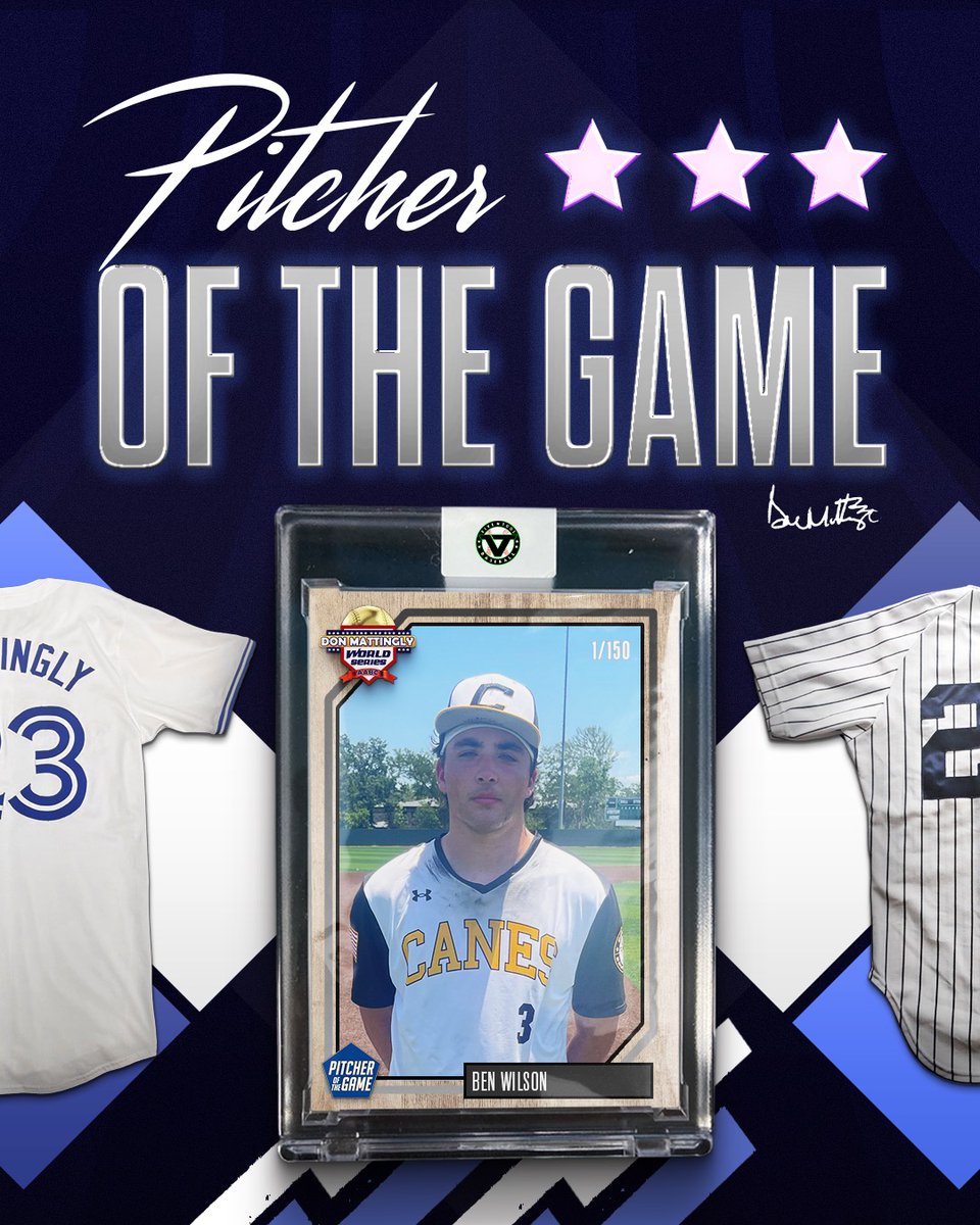 ✭Five Tool Texas✭ (@fivetooltexas) on Twitter photo #MattinglyWS F: <a href="/CanesSWYoung/">Canes Southwest- Young 2026</a> 5, Next Level Baseball 3
PoG: <a href="/YobpHudson/">Hudson Yobp</a> 1-3, 2 RBI
Pitcher: @benwilson2026 6 IP, 8H, 3R, 3 BB, K
Notable: <a href="/Whyte_Adam16/">Adam Whyte</a> 3-4, 2 2B, RBI #MattinglyWS F: <a href="/CanesSWYoung/">Canes Southwest- Young 2026</a> 5, Next Level Baseball 3
PoG: <a href="/YobpHudson/">Hudson Yobp</a> 1-3, 2 RBI
Pitcher: @benwilson2026 6 IP, 8H, 3R, 3 BB, K
Notable: <a href="/Whyte_Adam16/">Adam Whyte</a> 3-4, 2 2B, RBI