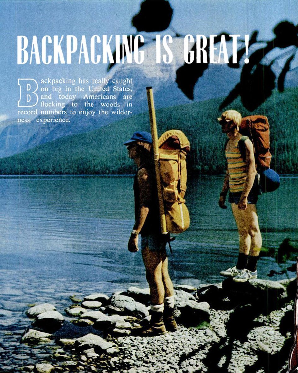 FieldandStream's tweet image. Back when packing light meant strapping on the bare essentials and heading for the wild. From alpine lakes to deep-wood trails, adventure was always out there—you just had to go find it.

Here’s to those who still do 🌲

#FSThrowbackThursday #Backpacking #WildernessAdventure