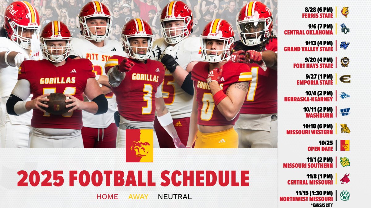 Save it. Screenshot it. Send it to your friends.

Make plans to come watch Gorilla Football 🦍🏈