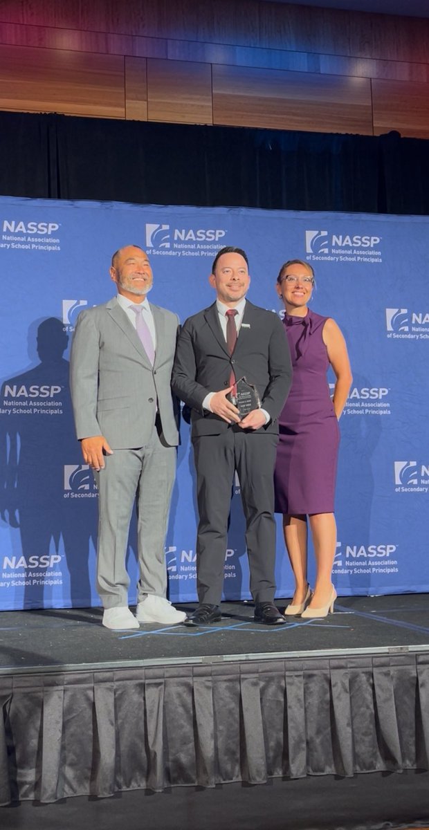 apersad's tweet image. Congratulations to @NASSP NYS 2025 HS principal of the year Pierre Orbe, straight from the Bx! highlighted for his turnaround work in @NYCSchools #nassp #PrincipalsAdvocate #publiceducation #principalleadership