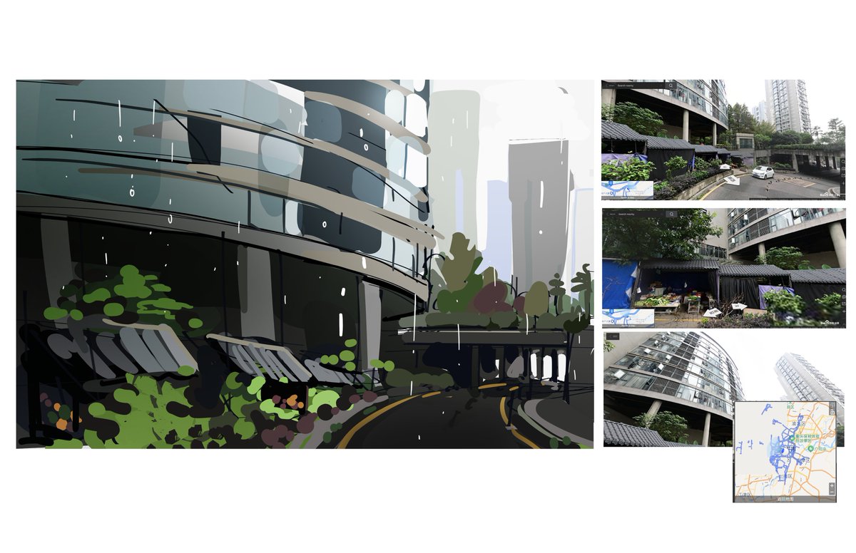 StreetsOfZine's tweet image. For our newest magazine, we encouraged artists to pick a China reference with Google Street View. This is where @svenezb ended up!