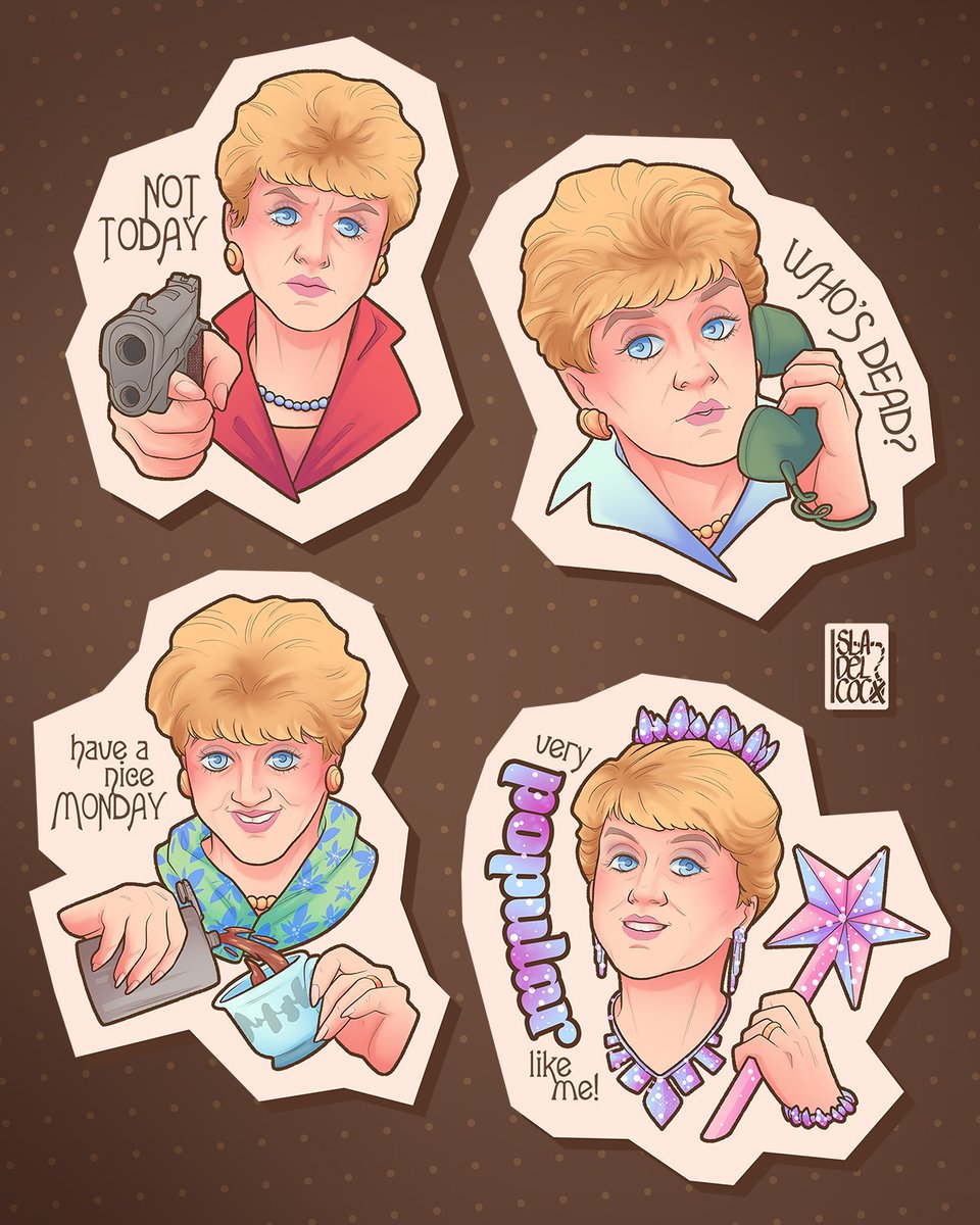 isladelcocoink's tweet image. W̶H̶O̶'̶S̶ ̶D̶E̶A̶D̶?̶ 🔍
AKA the stickers you didn't know you needed!
📢 DM for preorder and info!